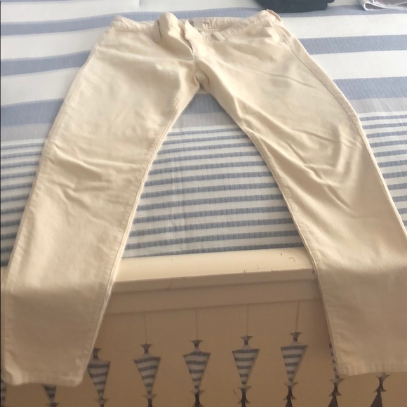 cream corduroy pants